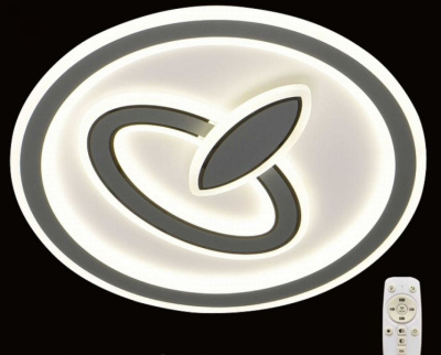 Люстра светодиодная F12385/550 LED GRAY