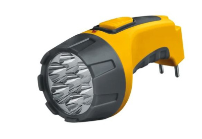 Фонарь ручной Navigator NPT-CP04 (акк) 7св/д, вилка 220v 94952