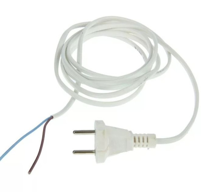 Провод с вилкой ШВВП 2*0,75 5м 6A Jett