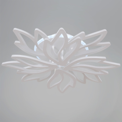 Люстра светодиодная S209862/4+4 WT+RGB с пультом 167W 13360lm 570*130мм