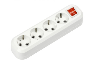 Колодка "Smartbuy" с/з 4гн 16A с выключ