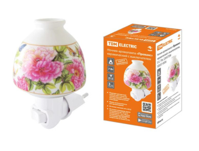 Ночник TDM "Прованс" с арома-лампой 7W E12