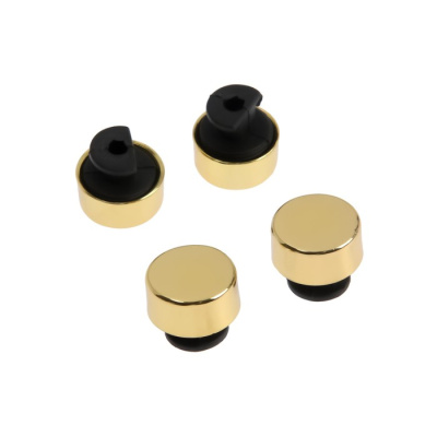 Крепление для зеркал золото d=17мм пластик, хром,4шт