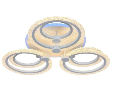 Люстра светодиодная S228879-3+3 WH LED 108W диам.540 мм
