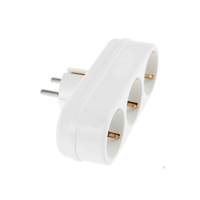 Разветвитель электрический 3L3 TOKER 16A с/з