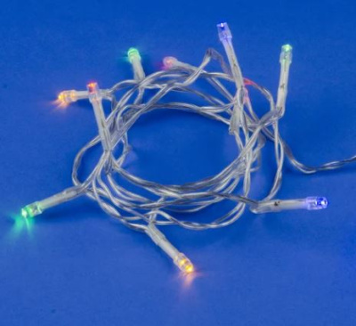 Гирлянда-нить "РОСА" 20LED длина 1,5м разноцвет.(2*AA)