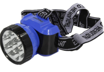 Фонарь налобный Smartbuy SBF-24-B(акк.) 7св/д з/у 2реж 220v