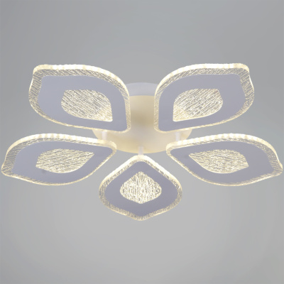 Люстра светодиодная S215066/5 с пультом 150W 12000lm 530*80мм