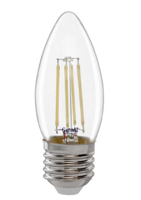 Лампа св/д General нитевидная свеча проз. E27 15W 4500К Лампа св/д General нитевидная свеча проз. E27 15W 4500К