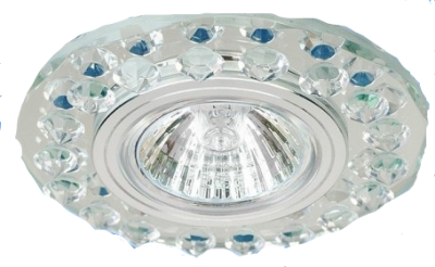 Точечный светильник 2001CR-TEA+CL