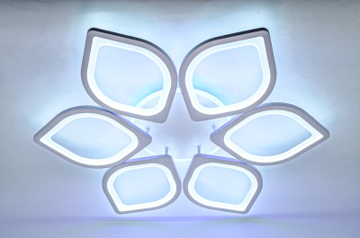 Люстра светодиодная L318228-6H LED 236W+подсветка RGB диам870