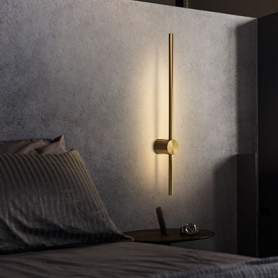 Светильник настенный S286224-9.2-800 PAINT GOLD LED 16W 3000к 800*100*60