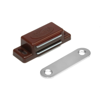 Магнит мебельный 41*13 маленький коричневый