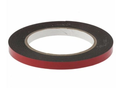 Скотч 2-х сторон. 9*5 м черная усиленная