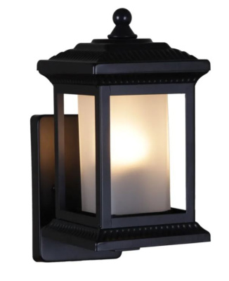 Светильник уличный фонарь S208288/1w BK