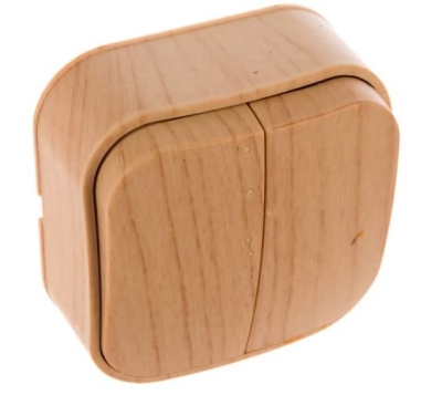 Выключатель 2кл. ОУ IONICH (UNIVersal) Сосна