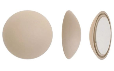 Ограничитель дверной АЛЛЮР РВ-01 пластик, бежевый