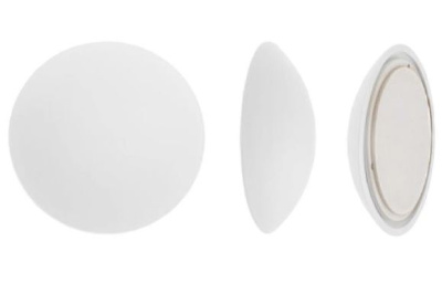 Ограничитель дверной АЛЛЮР РВ-01 пластик, белый