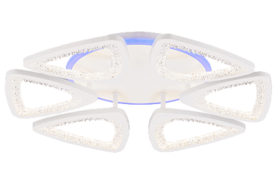 Люстра светодиодная  F110511/6-DA-LT LED WT 120W+22W диам.500