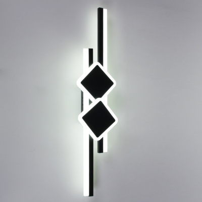 Светильник настенный S209724-650 BK LED64W 3500-6000K 145*70 черный