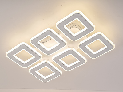 Люстра светодиодная L322045-6 WH+8C 264W 630*410