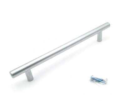 Ручка-скоба РЕЙЛИНГ 224мм (матов.-хром)