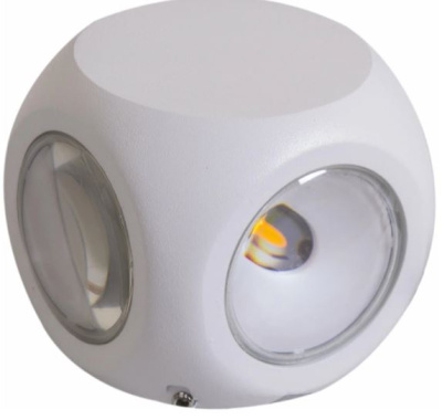 Настенный светильник S286828-004TLFA LED4*3W  WT диам 95мм 