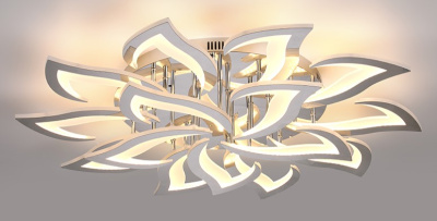 Люстра светодиодная F13016/10+5 LED CR 270W 960*960*130