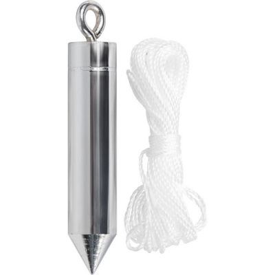 Отвес цилиндрический, 100 г., шнур 30 м, MATRIX